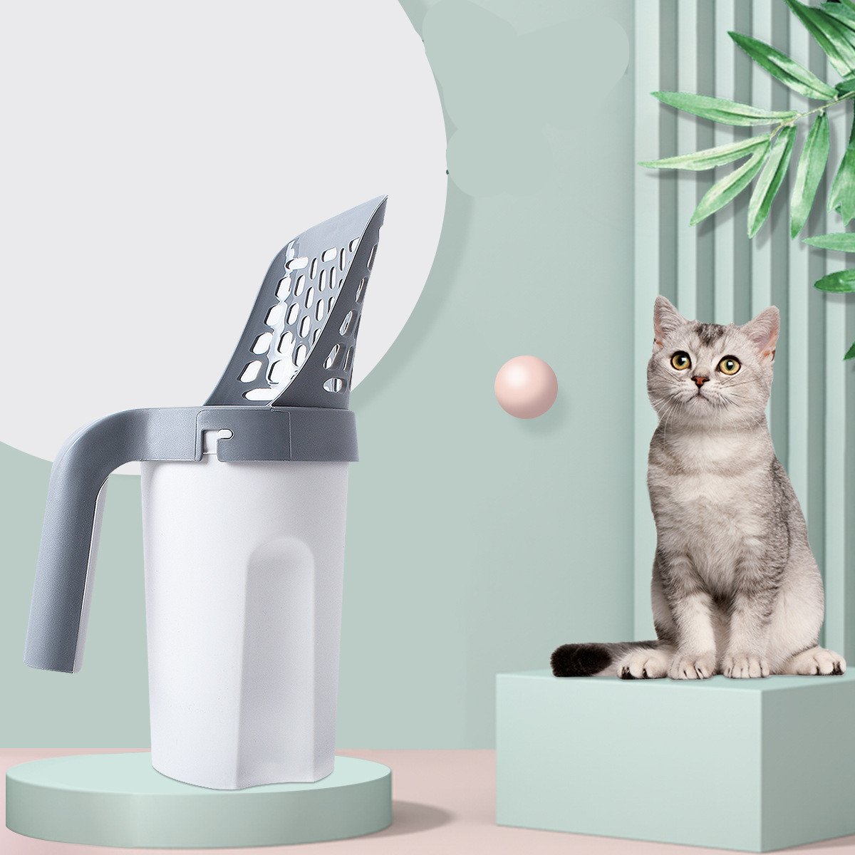 2-in-1 Cat Litter Scoop
